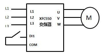 XFC550变频器在疏散机上应用(图2)